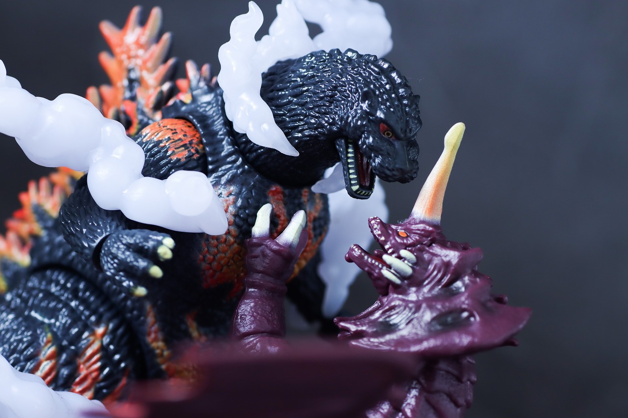 ゴジラアクションフィギュア バーニングゴジラ レビュー アクション デストロイア