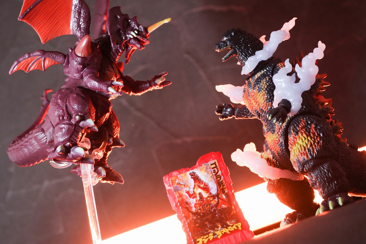 ゴジラアクションフィギュア バーニングゴジラ レビュー アクション デストロイア