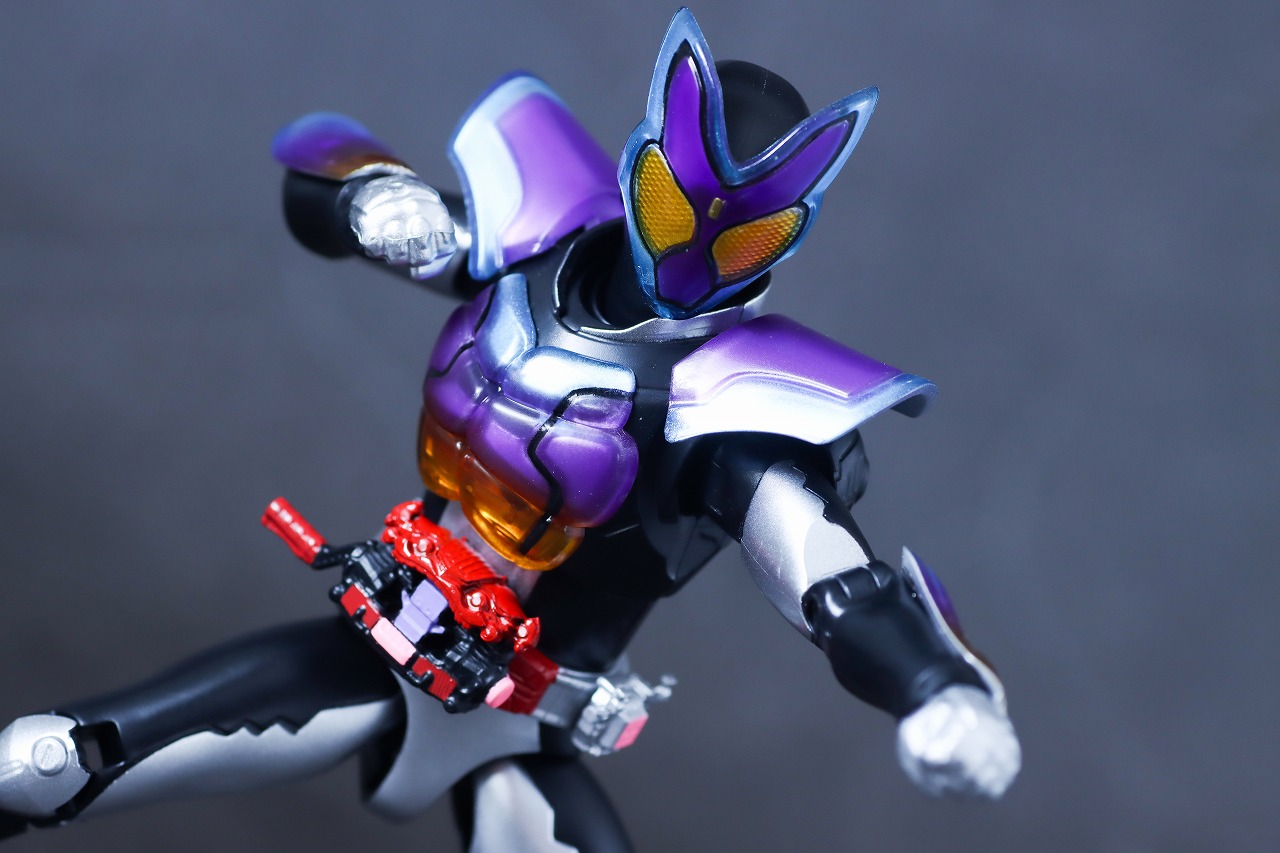 アクションフィギュア 仮面ライダーガヴ ポッピングミフォーム レビュー アクション