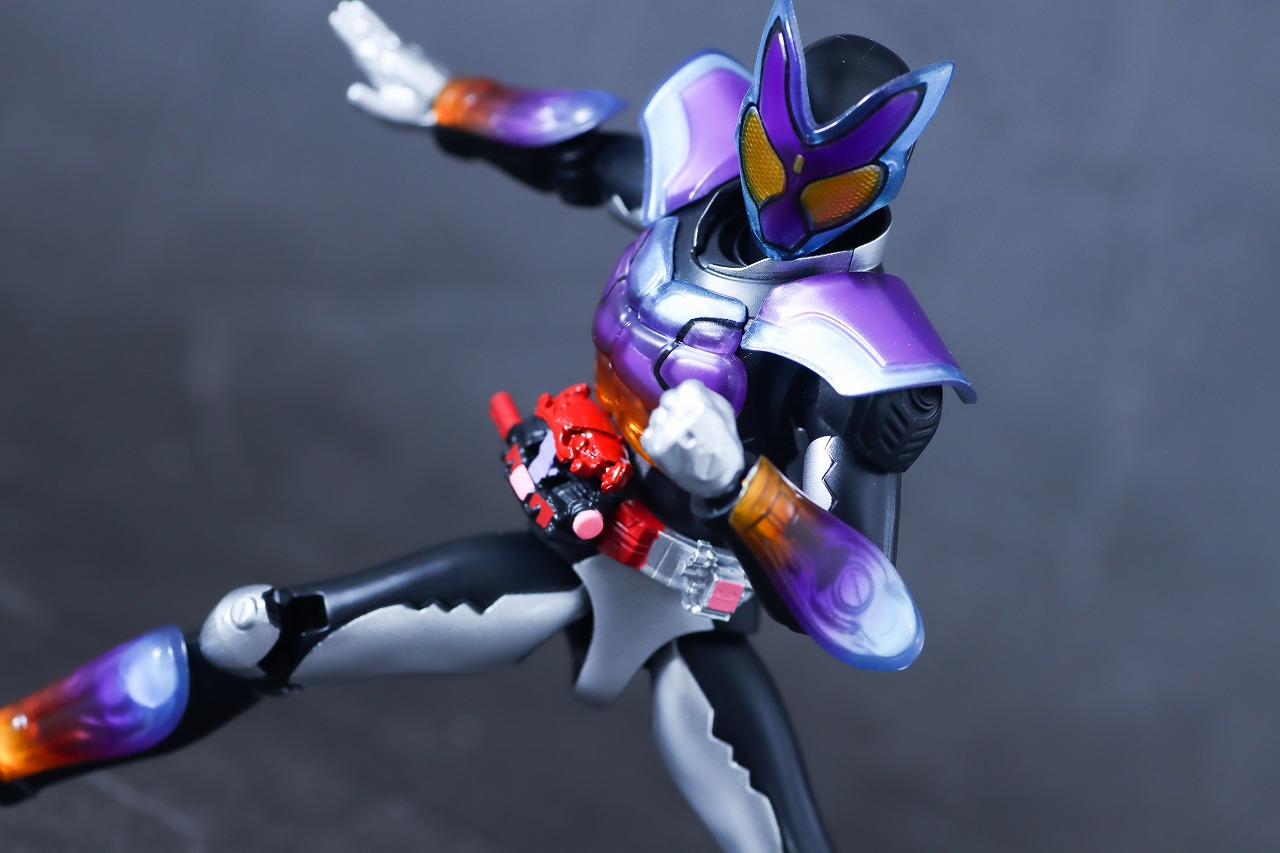 アクションフィギュア 仮面ライダーガヴ ポッピングミフォーム レビュー アクション