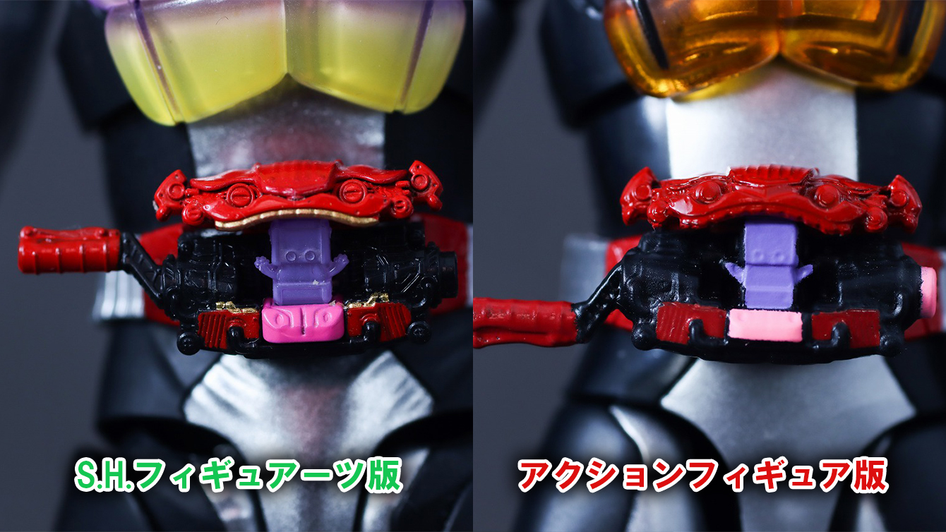 アクションフィギュア 仮面ライダーガヴ ポッピングミフォーム レビュー 比較 S.H.フィギュアーツ