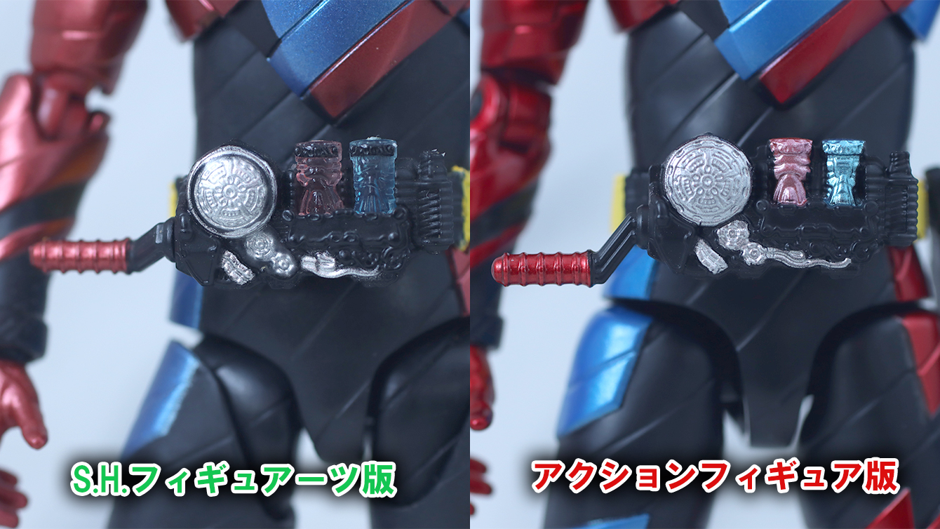 アクションフィギュア 仮面ライダービルド ラビットタンクフォーム レビュー 比較 S.H.フィギュアーツ