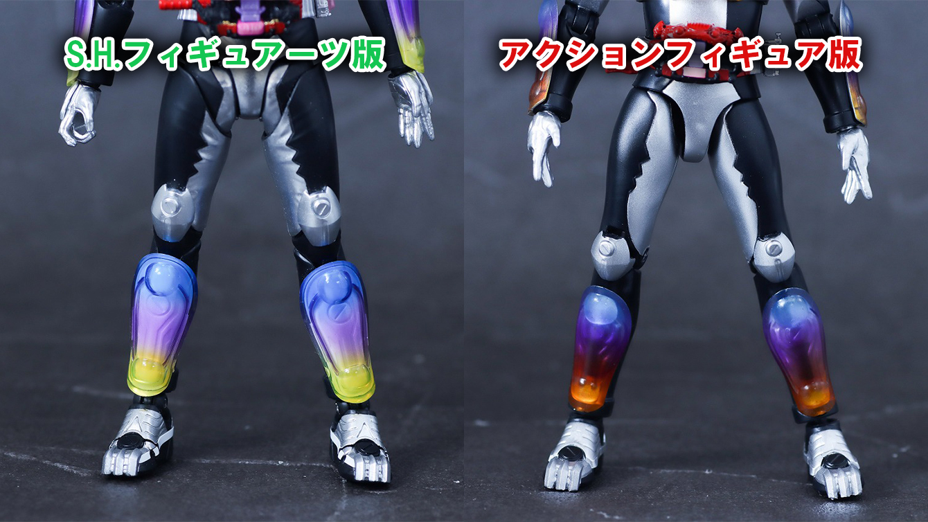 アクションフィギュア 仮面ライダーガヴ ポッピングミフォーム レビュー 比較 S.H.フィギュアーツ