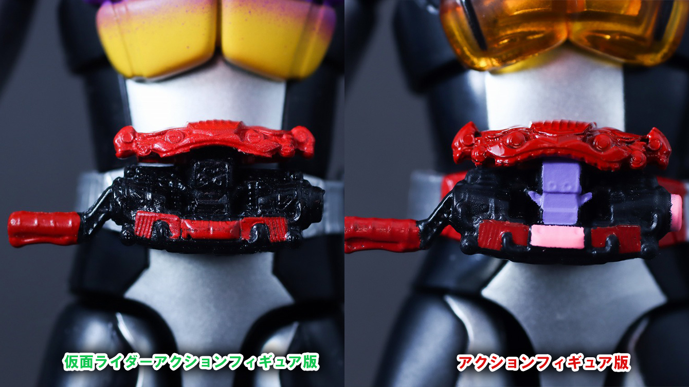 アクションフィギュア 仮面ライダーガヴ ポッピングミフォーム レビュー 比較 仮面ライダーアクションフィギュア