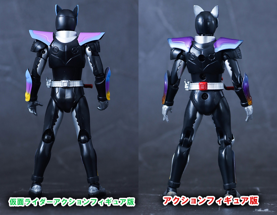 アクションフィギュア 仮面ライダーガヴ ポッピングミフォーム レビュー 比較 仮面ライダーアクションフィギュア