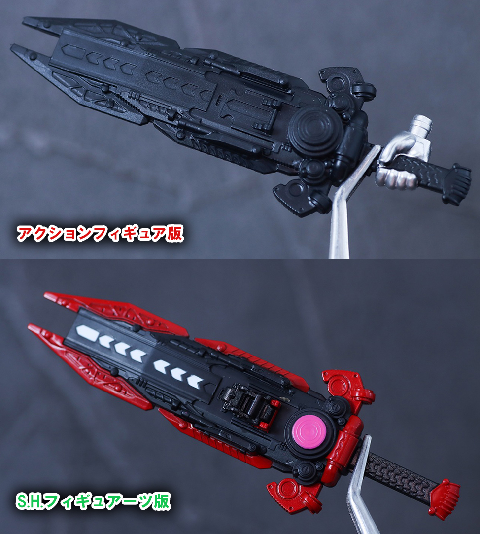 アクションフィギュア 仮面ライダーガヴ ポッピングミフォーム レビュー 付属品 ガヴガブレイド S.H.フィギュアーツ 比較
