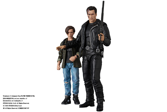 MAFEX T-800&ジョン・コナー