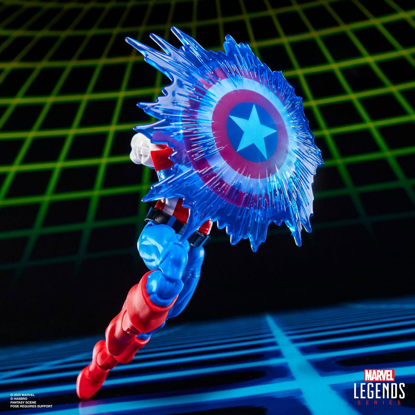 マーベルレジェンド　ゲームシリーズ　キャプテン・アメリカVSヴェノム
