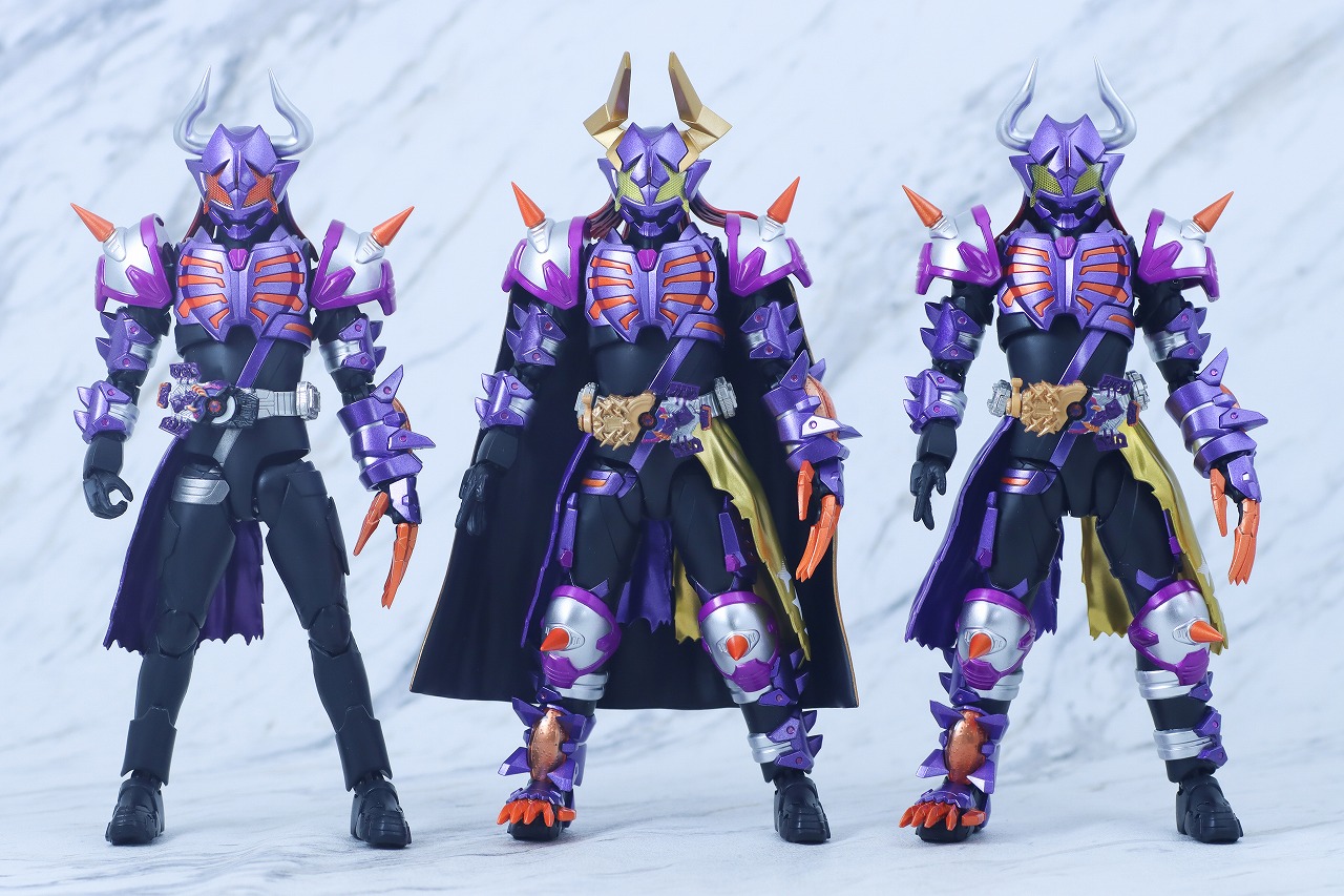 S.H.フィギュアーツ 仮面ライダーバッファ フィーバーゾンビフォーム(ジャマ神) レビュー 比較
