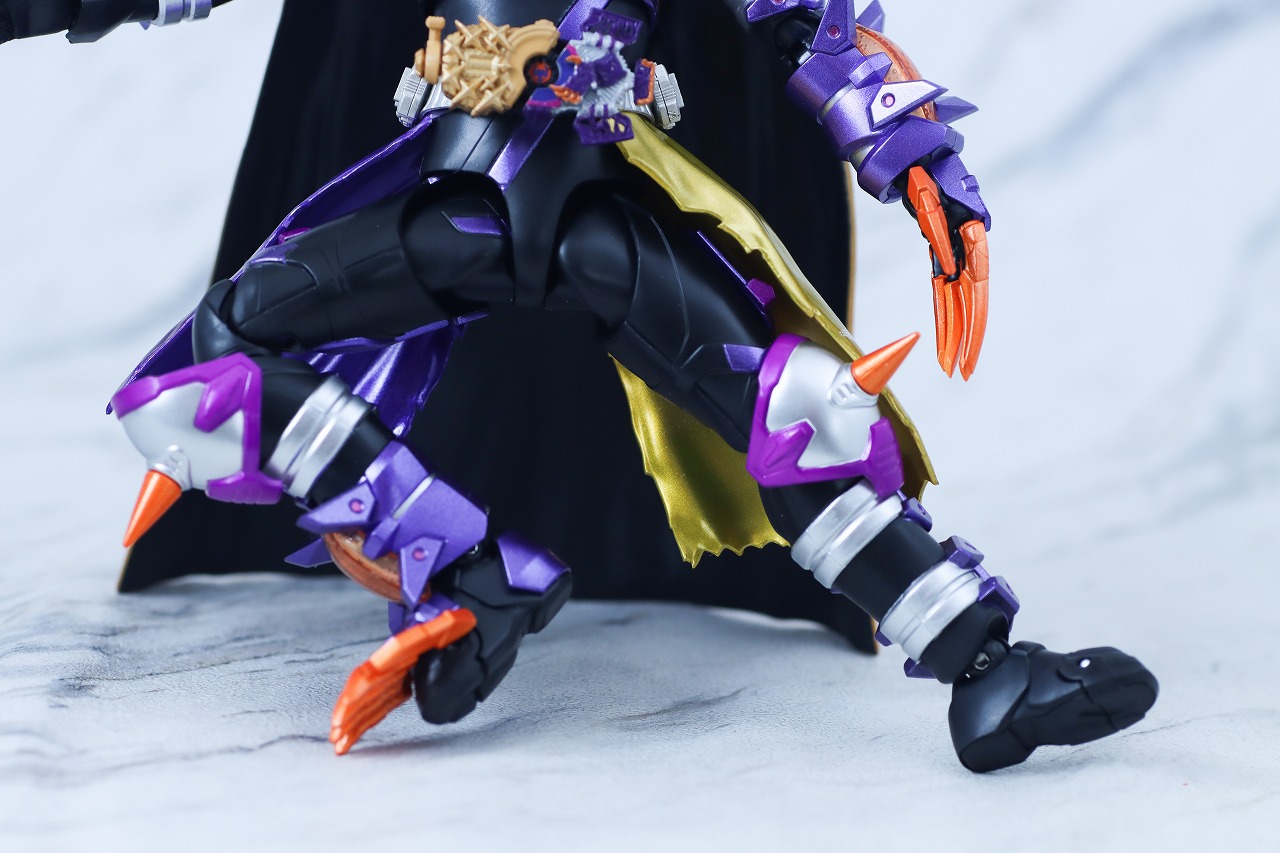 S.H.フィギュアーツ 仮面ライダーバッファ フィーバーゾンビフォーム(ジャマ神) レビュー 可動範囲
