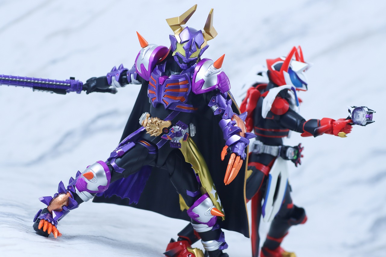 S.H.フィギュアーツ 仮面ライダーバッファ フィーバーゾンビフォーム(ジャマ神) レビュー アクション 仮面ライダーギーツ レーザーブーストフォーム