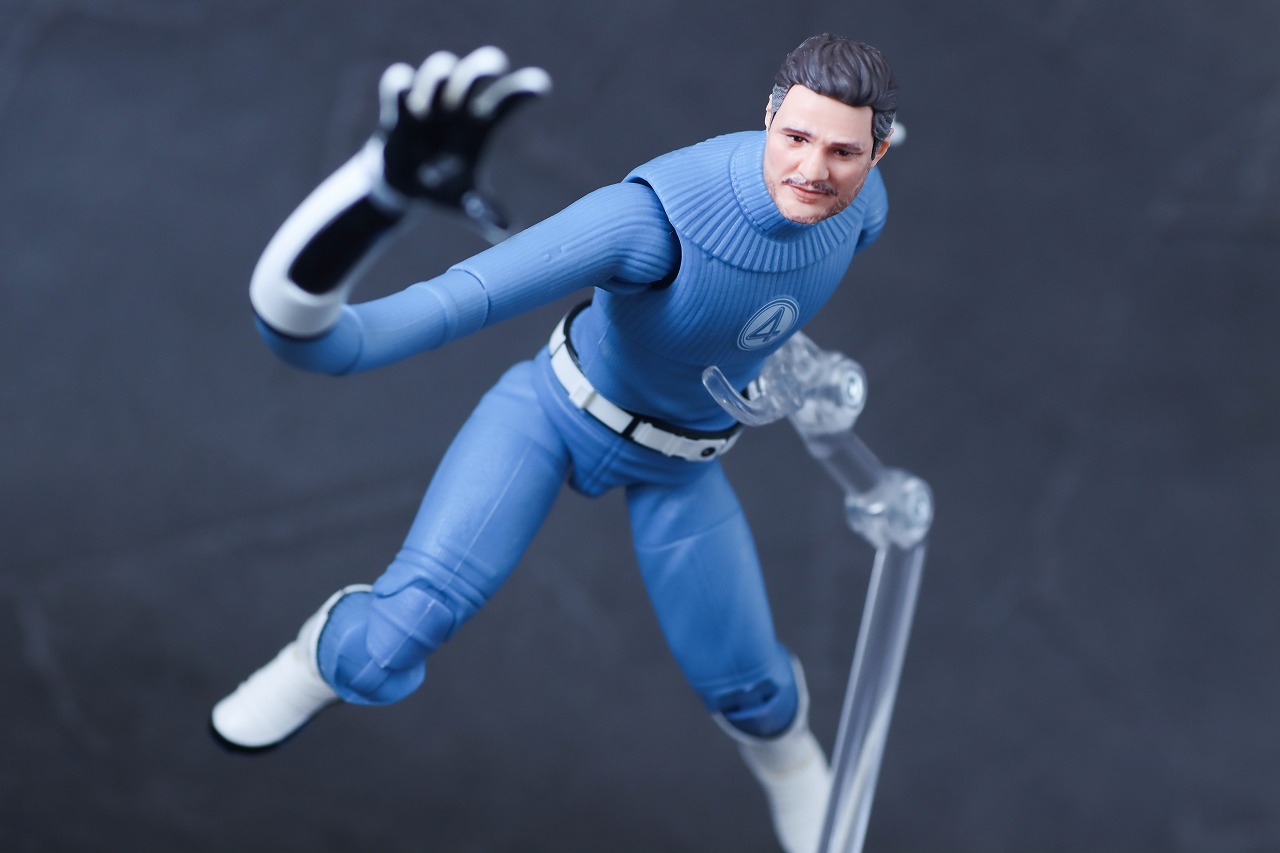マーベルレジェンド リード・リチャーズ ミスター・ファンタスティック(『ファンタスティック4:ファースト・ステップ』) レビュー アクション