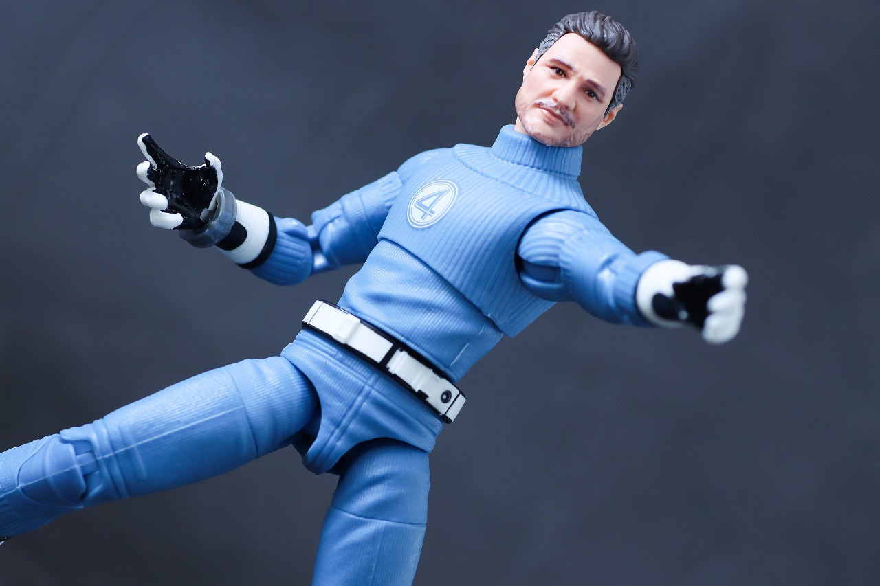 マーベルレジェンド リード・リチャーズ ミスター・ファンタスティック(『ファンタスティック4:ファースト・ステップ』) レビュー アクション