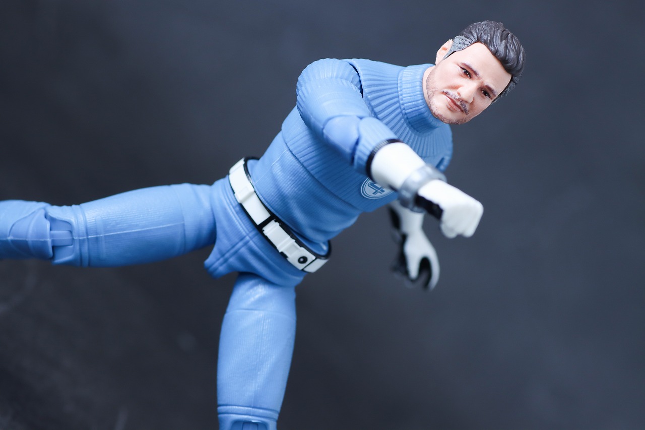 マーベルレジェンド リード・リチャーズ ミスター・ファンタスティック(『ファンタスティック4:ファースト・ステップ』) レビュー アクション