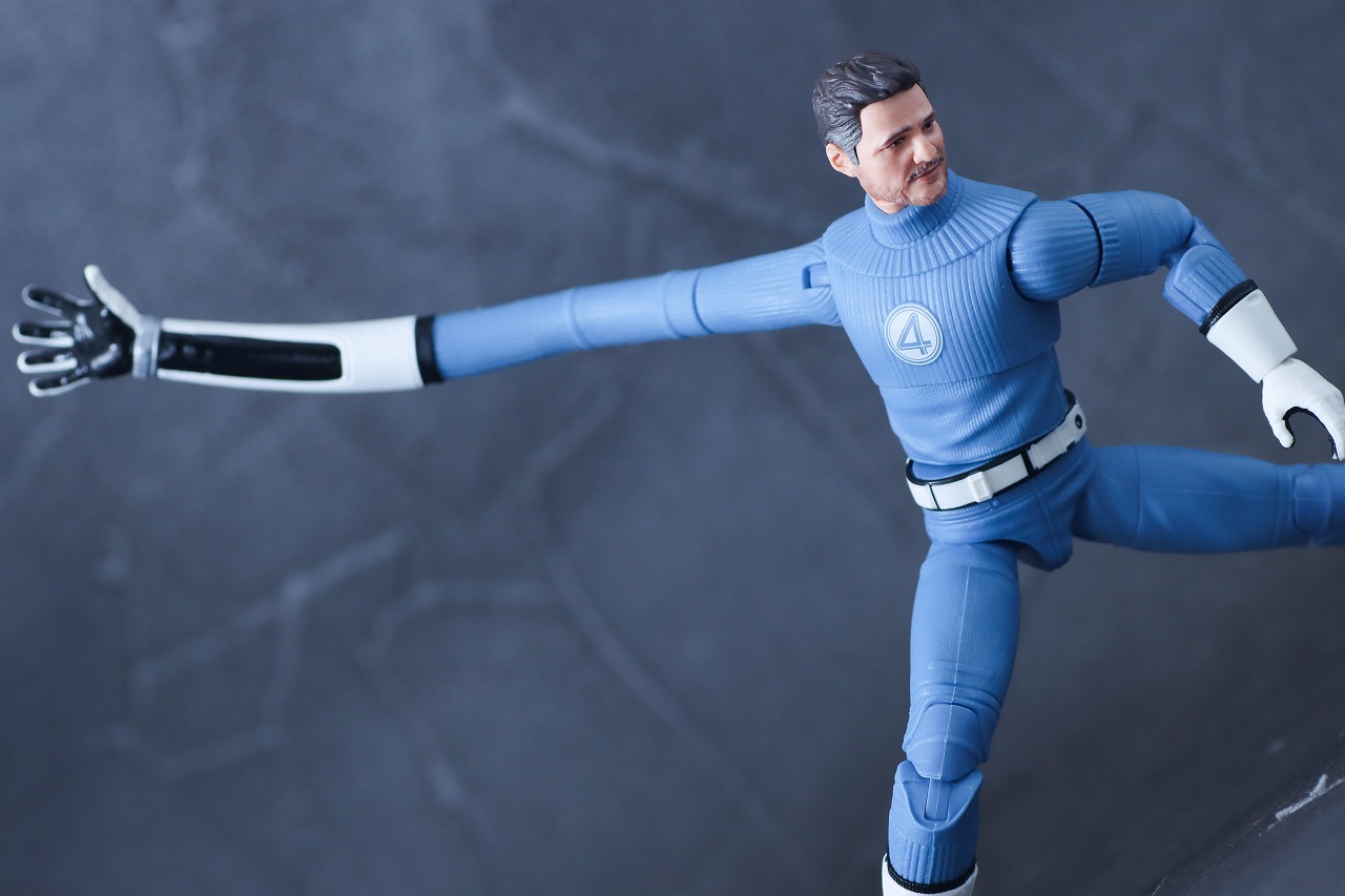マーベルレジェンド リード・リチャーズ ミスター・ファンタスティック(『ファンタスティック4:ファースト・ステップ』) レビュー アクション