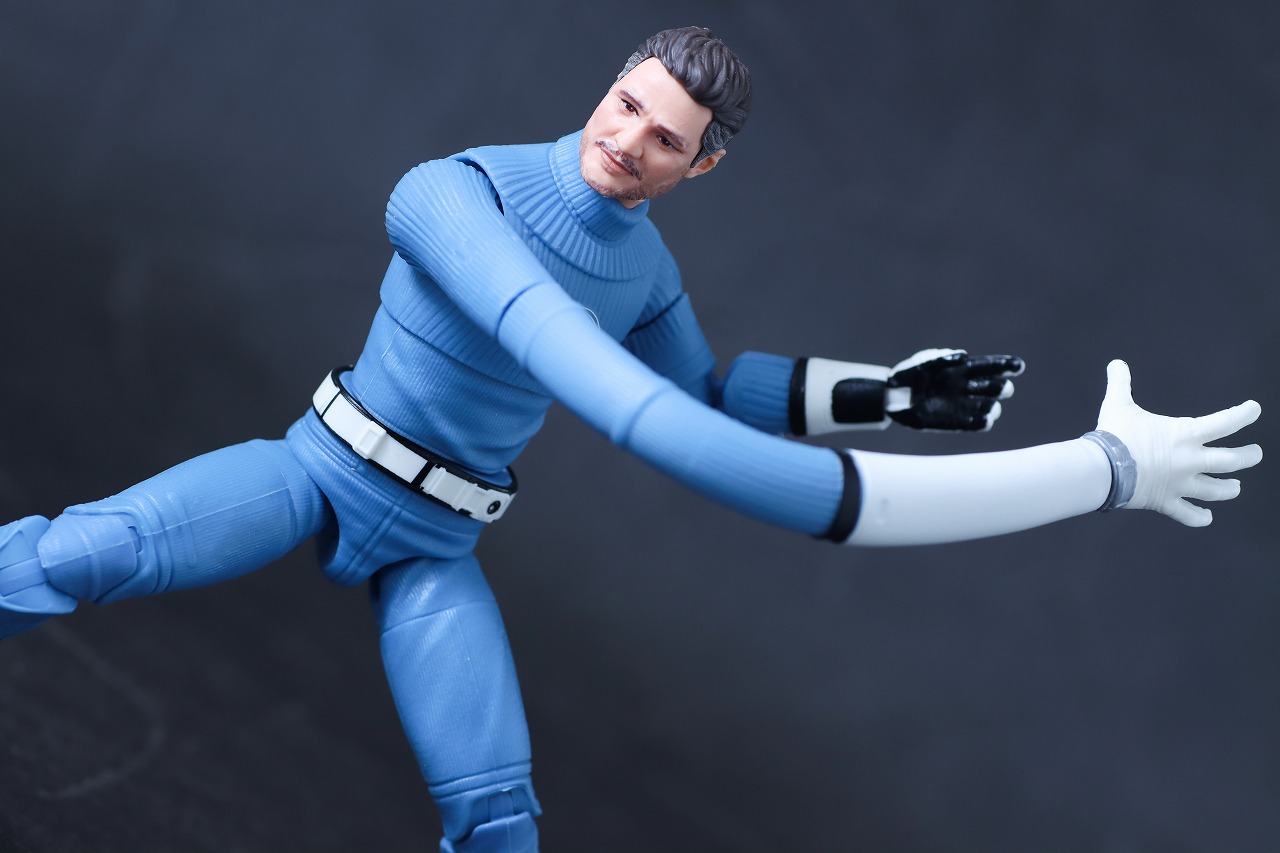 マーベルレジェンド リード・リチャーズ ミスター・ファンタスティック(『ファンタスティック4:ファースト・ステップ』) レビュー アクション