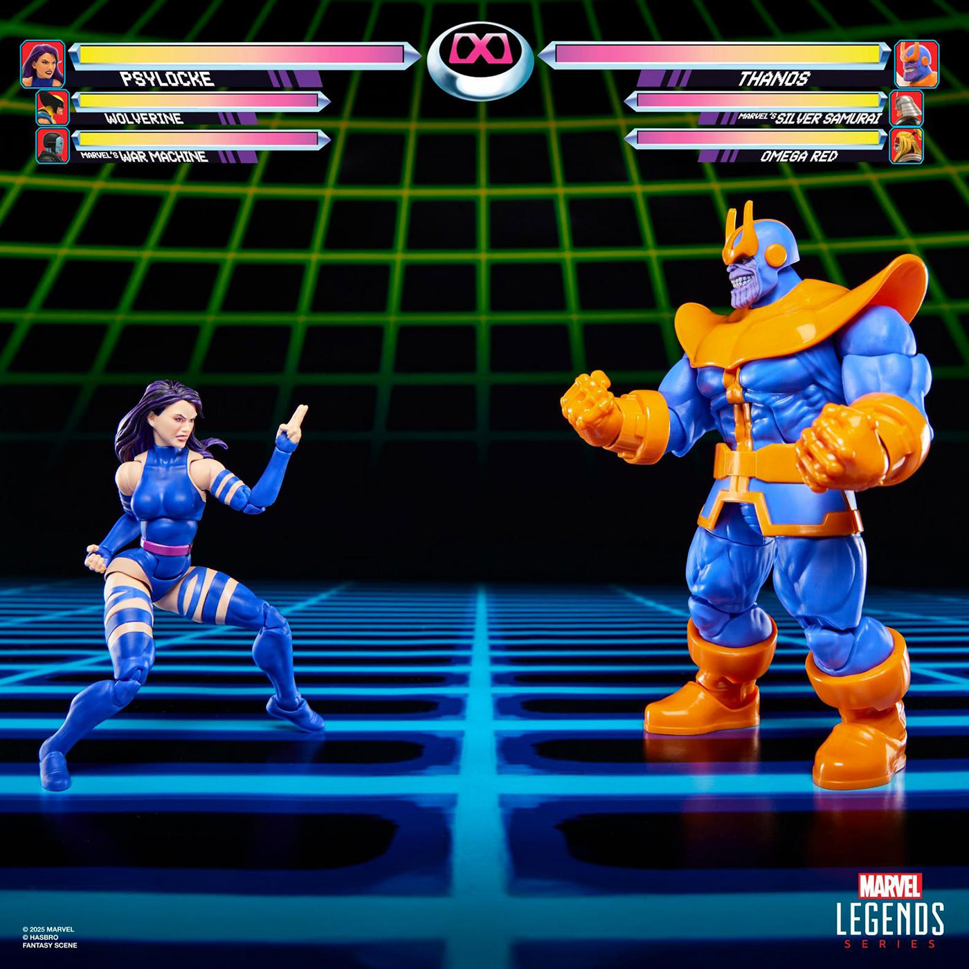 マーベルレジェンド　ゲームシリーズ　サイロックVSサノス