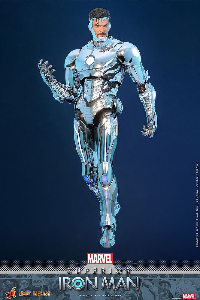 ホットトイズ コミック・マスターピース DIECAST スーペリア・アイアンマン