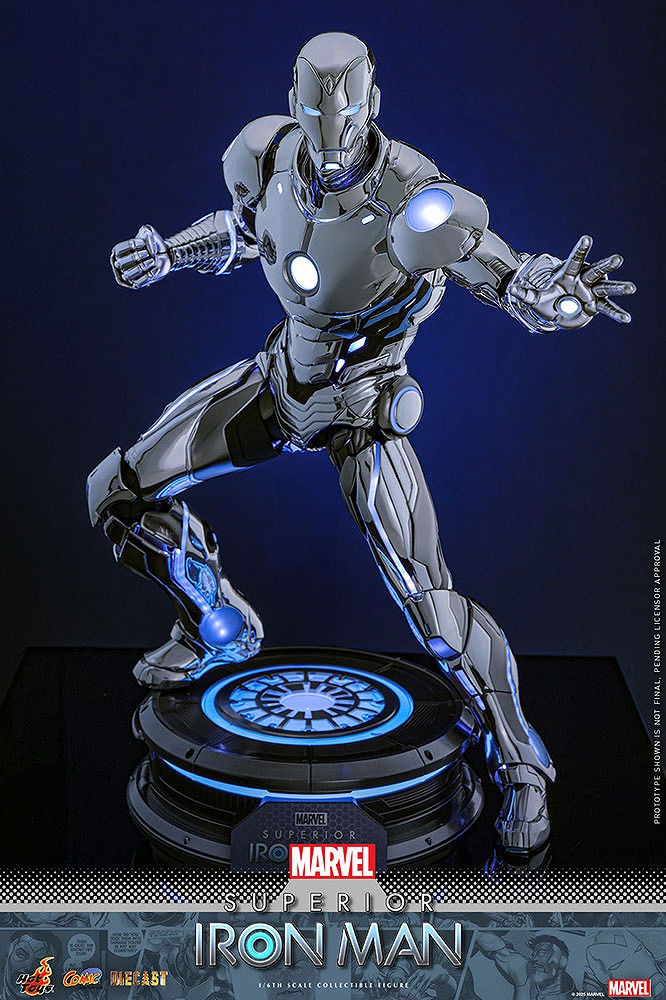 ホットトイズ コミック・マスターピース DIECAST スーペリア・アイアンマン