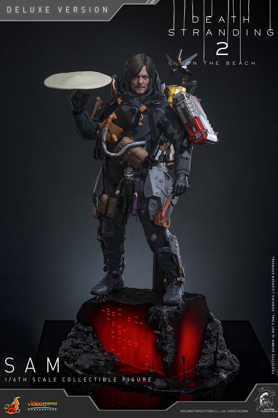 ホットトイズ ビデオゲーム・マスターピース サム(『DEATH STRANDING 2: ON THE BEACH』) デラックス版