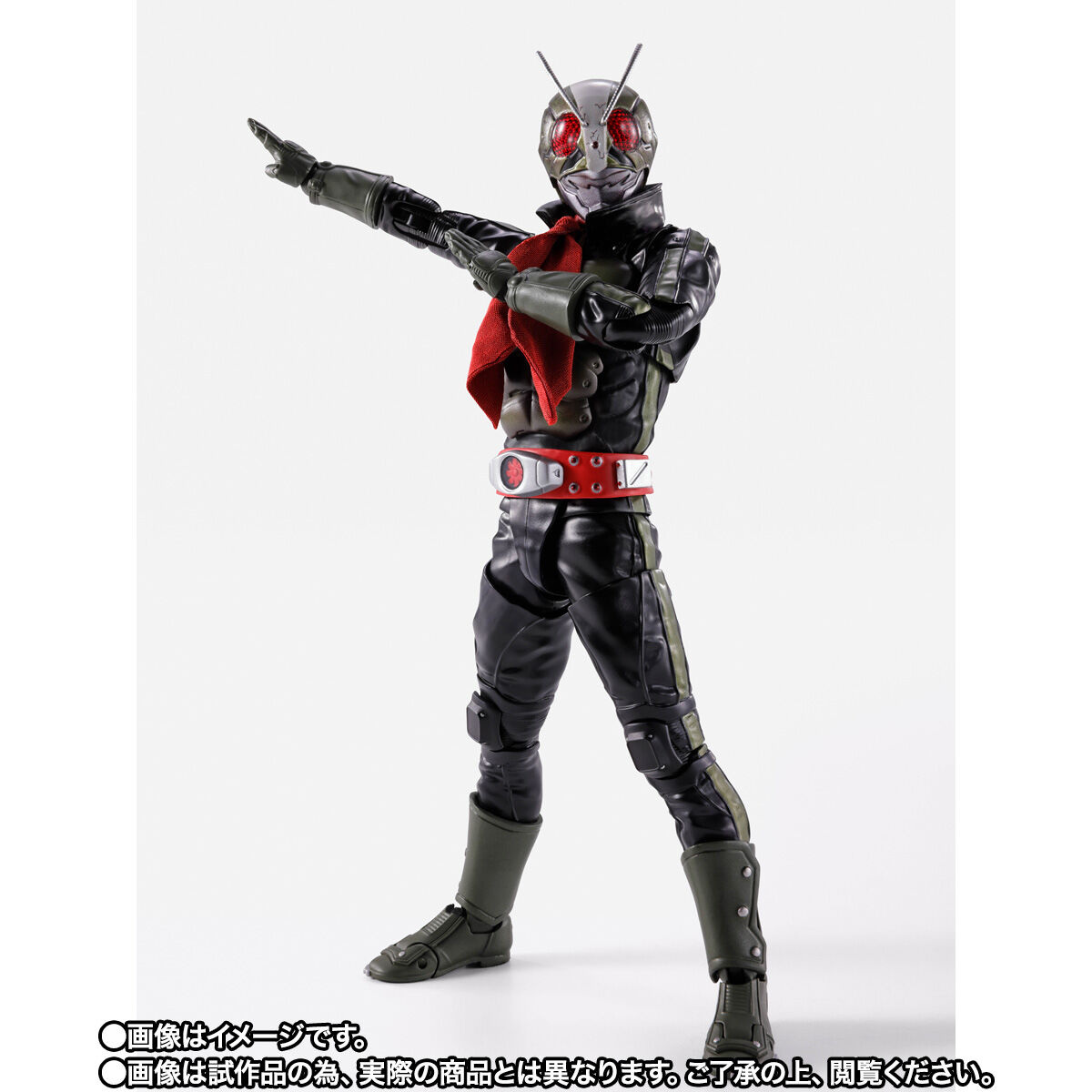 S.H.フィギュアーツ 真骨彫製法　仮面ライダー2号／一文字隼人