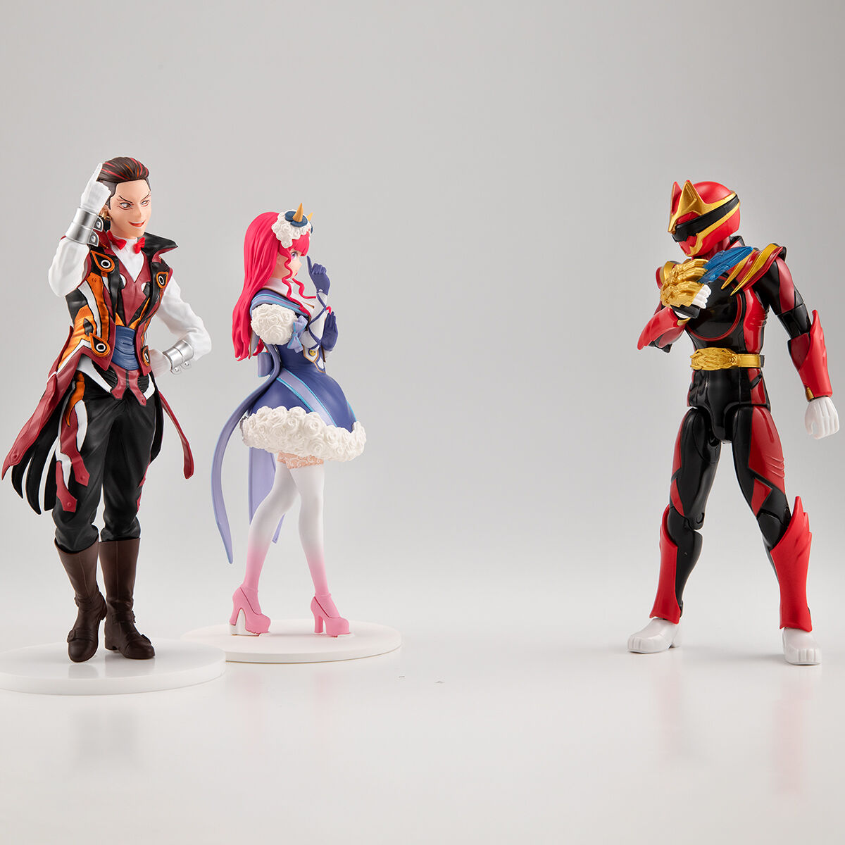 フィギュアヒーロー ファイヤキャンドル&ブーケ