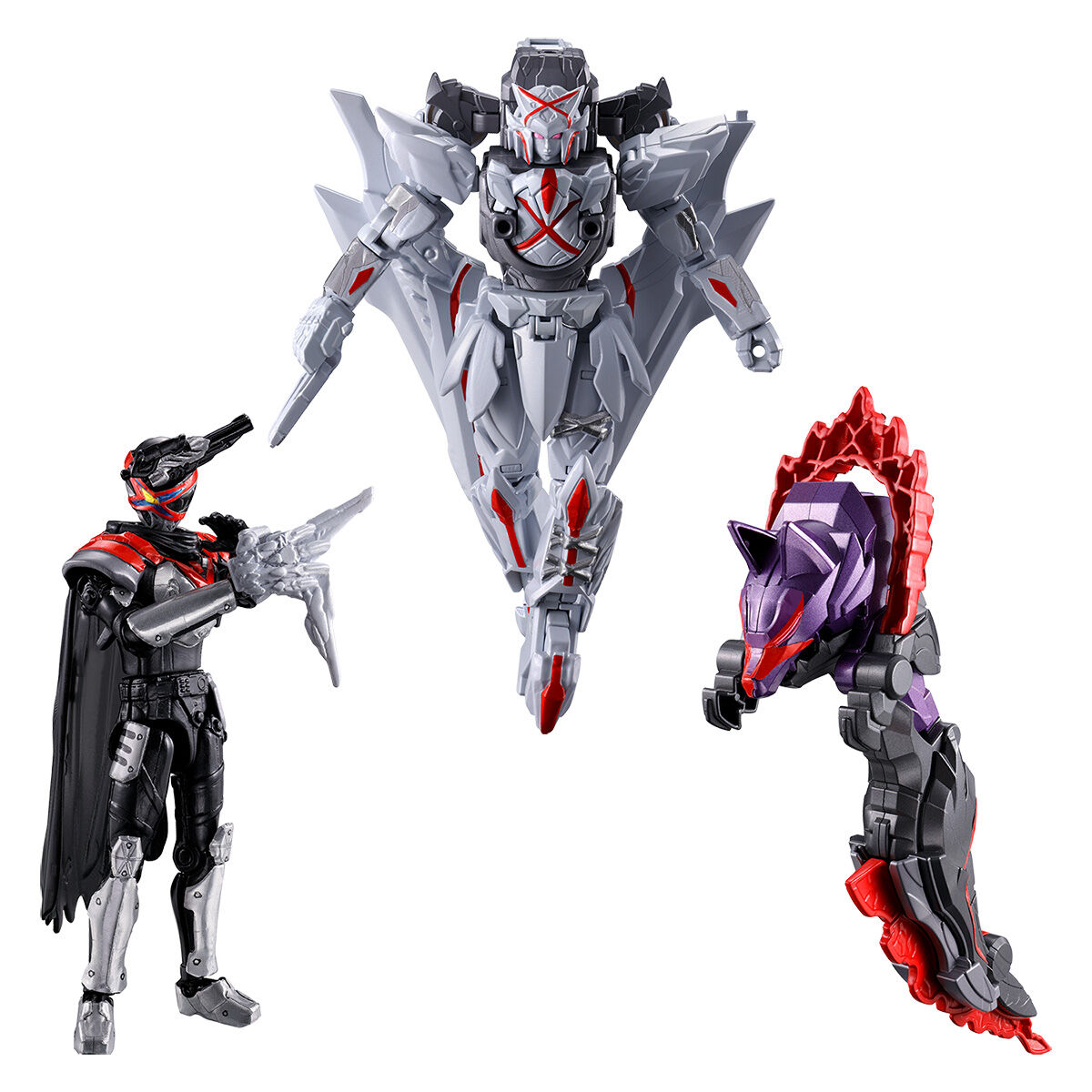 ミニプラ ナンバーワン合体シリーズPB テガジューン&ダークウルフデカリバー50 & 勇動 リングハンター・ガリュード