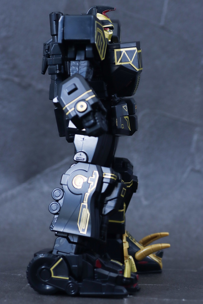 ミニプラ　ブラック大獣神　レビュー　本体
