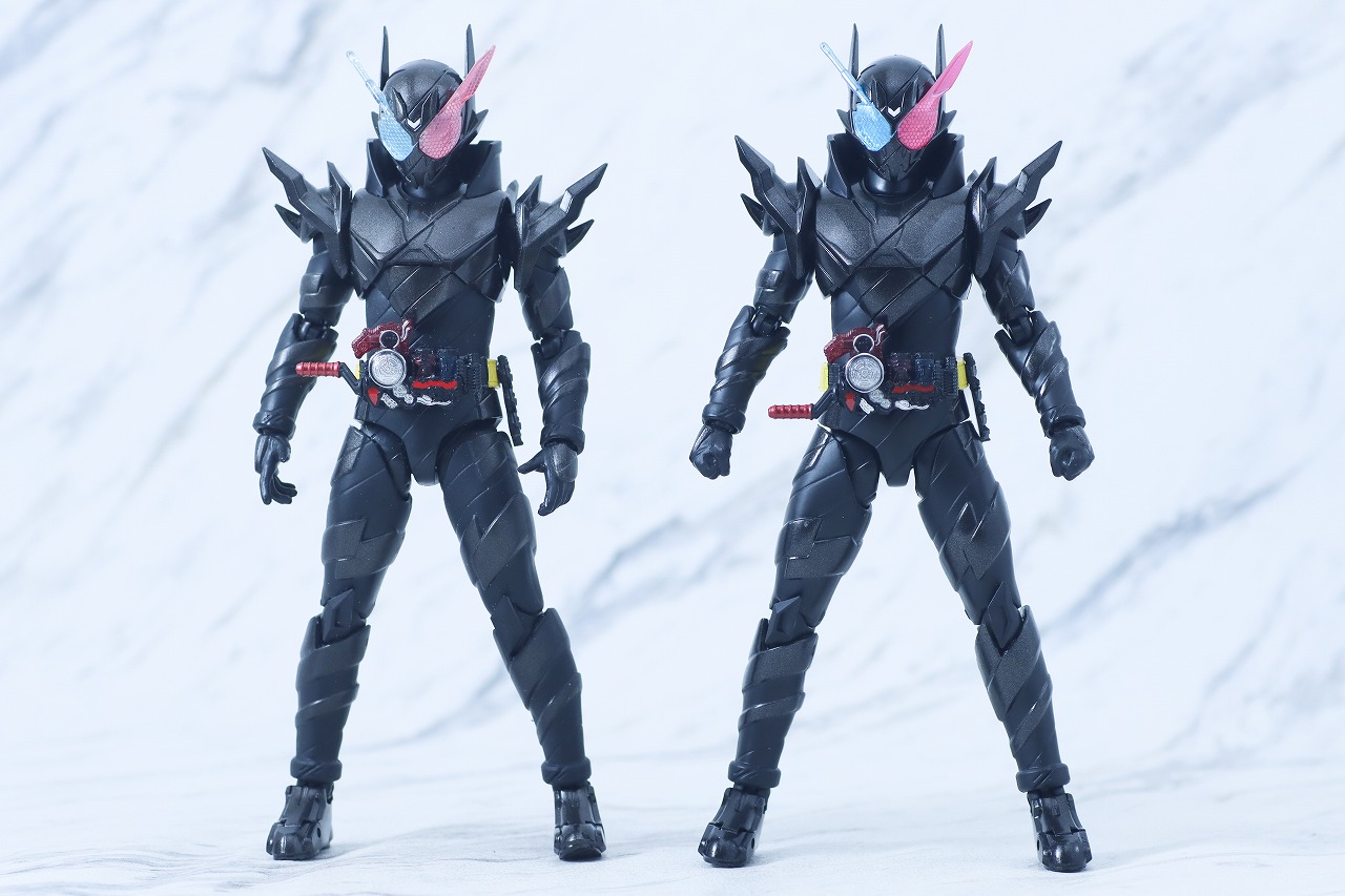 S.H.フィギュアーツ 仮面ライダービルド ラビットタンクハザードフォーム 平成ジェネレーション エディション レビュー 比較