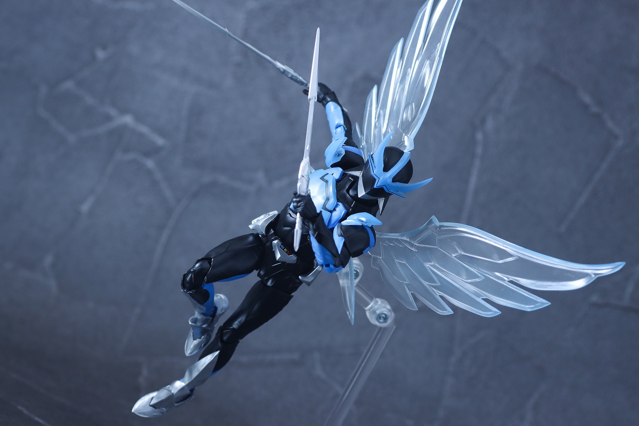 S.H.フィギュアーツ 真骨彫製法　ウイングマン　レビュー　アクション