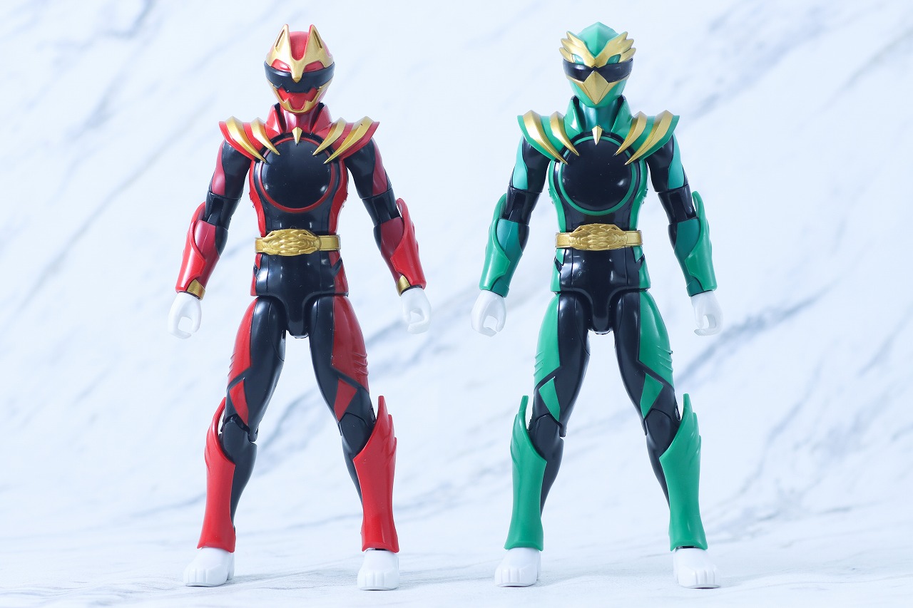 アクションヒーロー ゴジュウイーグル レビュー 本体 ゴジュウウルフ 比較