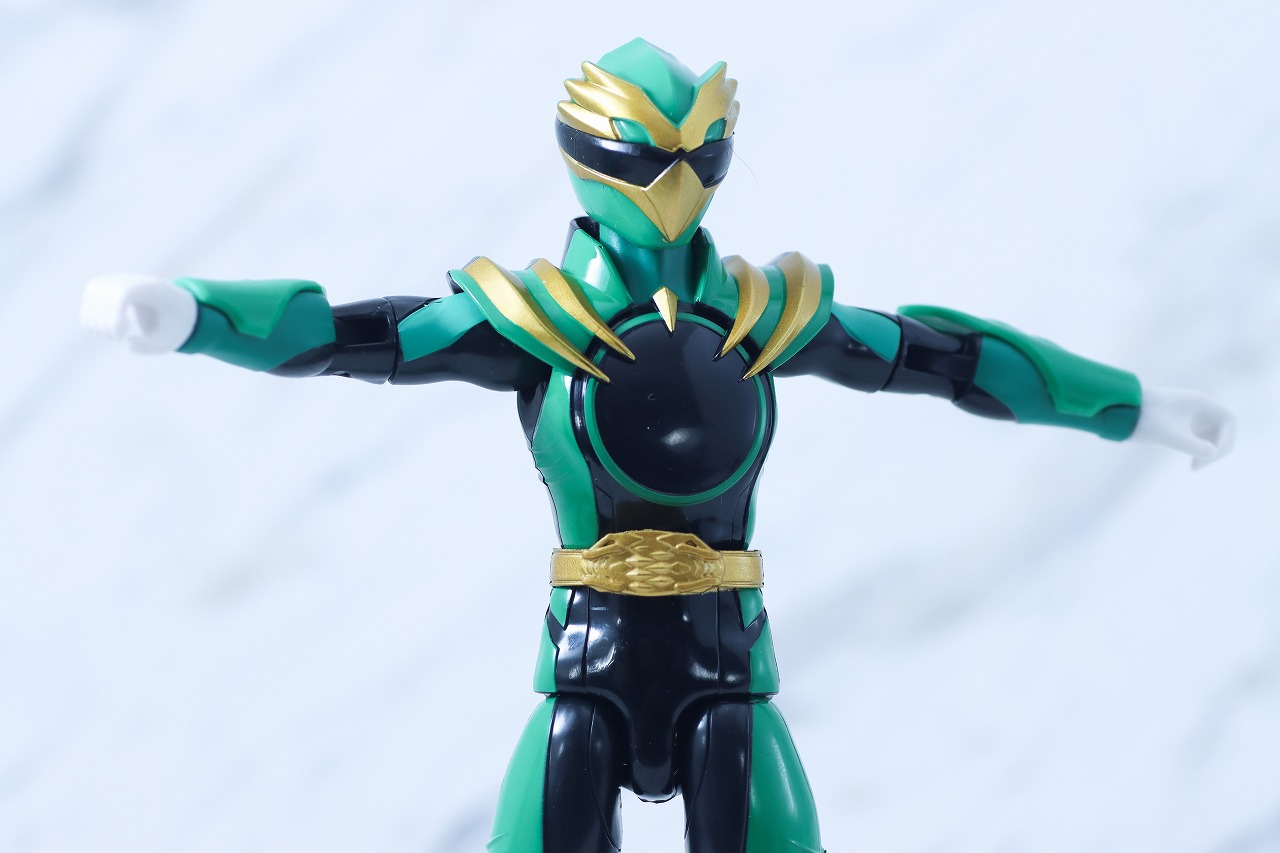 アクションヒーロー ゴジュウイーグル レビュー 可動範囲