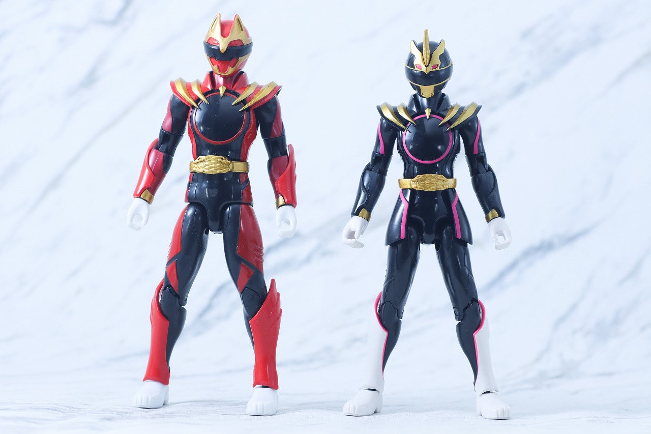 アクションヒーロー ゴジュウユニコーン レビュー 本体 ゴジュウウルフ 比較