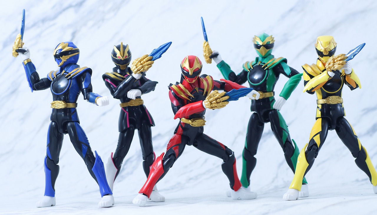アクションヒーロー ゴジュウイーグル レビュー アクション ゴジュウウルフ ゴジュウレオン ゴジュウティラノ ゴジュウユニコーン