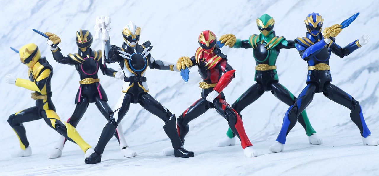 アクションヒーロー ゴジュウユニコーン レビュー アクション ゴジュウウルフ ゴジュウレオン ゴジュウティラノ ゴジュウイーグル ゴジュウポーラー