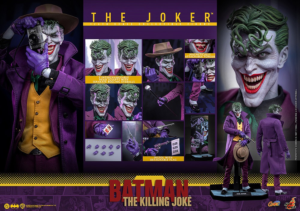 ホットトイズ コミック・マスターピース ジョーカー(『バットマン:キリングジョーク』)