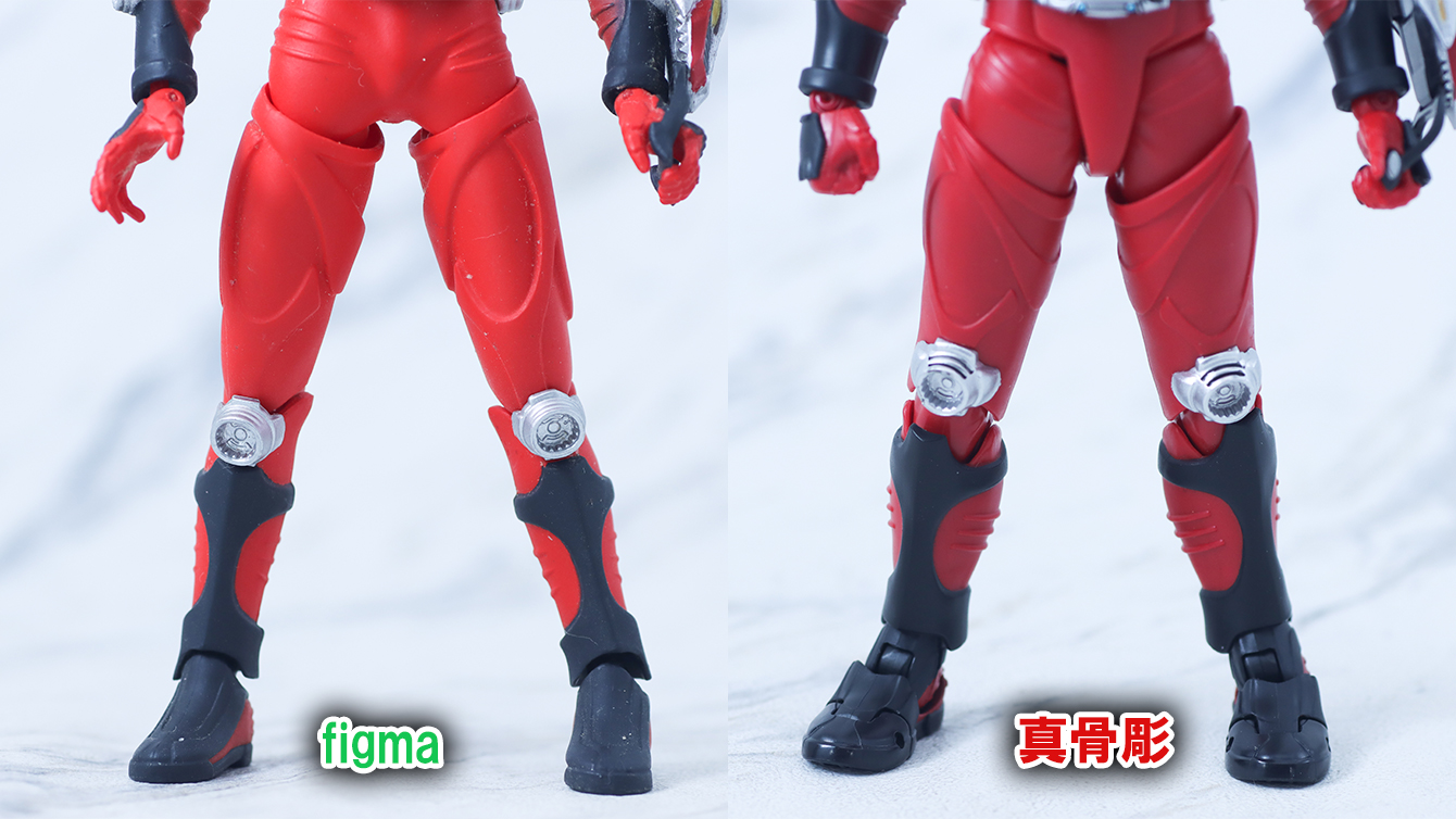 S.H.フィギュアーツ 真骨彫製法 仮面ライダー龍騎 レビュー 比較 仮面ライダードラゴンナイト figma