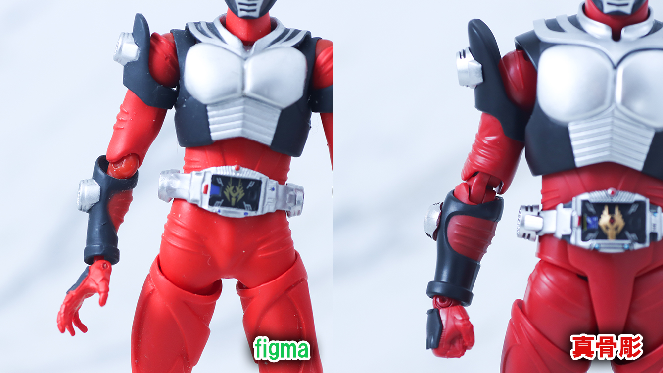 S.H.フィギュアーツ 真骨彫製法 仮面ライダー龍騎 レビュー 比較 仮面ライダードラゴンナイト figma