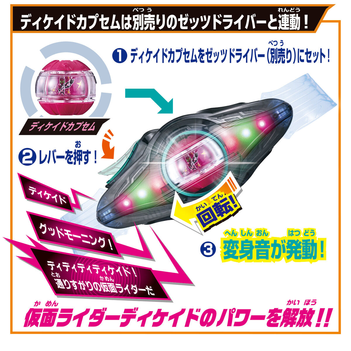 ゼッツギアシリーズ DXゼッツカメラ