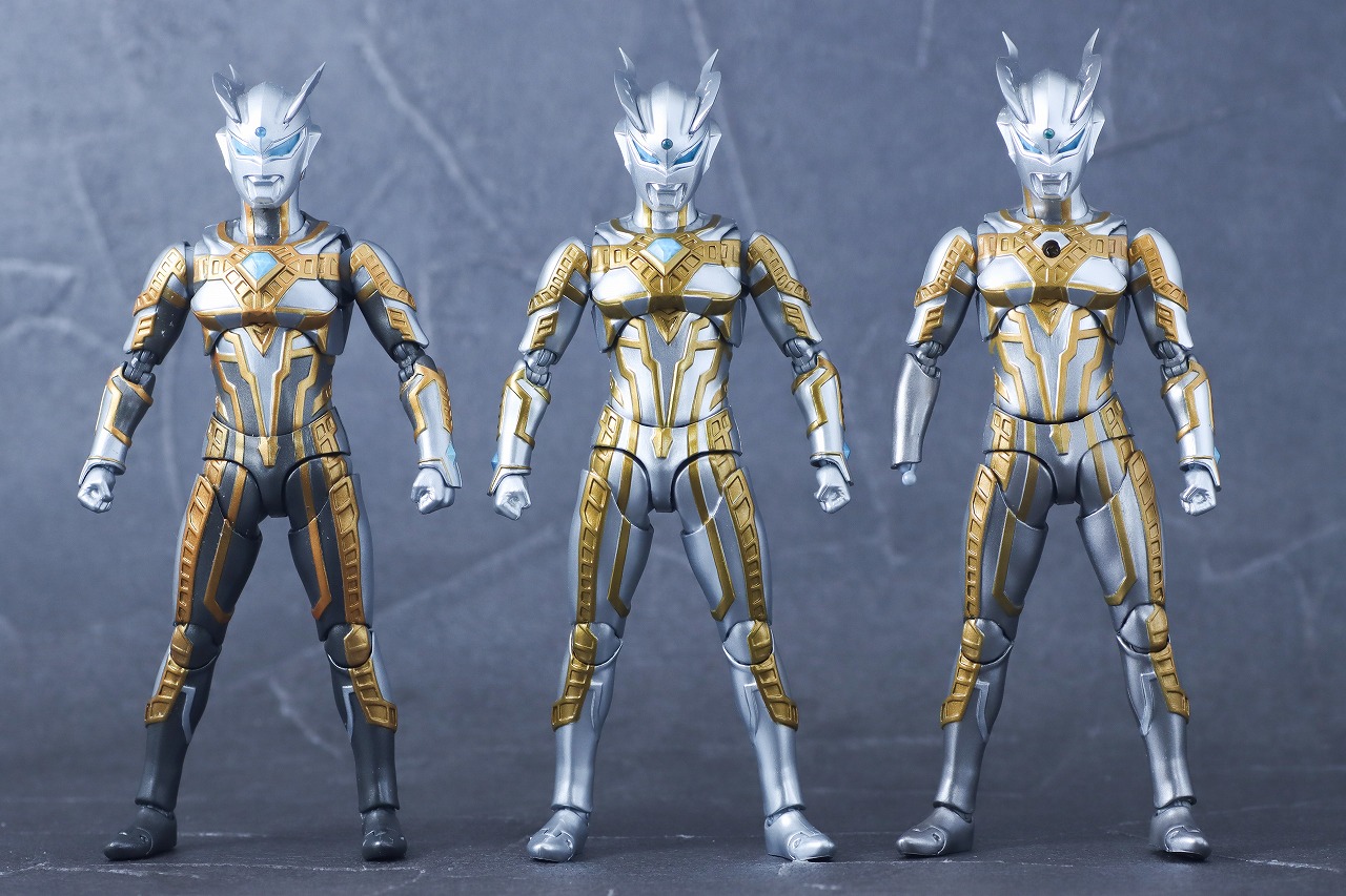 S.H.フィギュアーツ　ウルティメイトシャイニングウルトラマンゼロ ニュージェネ スターズVer.　レビュー　比較　通常版
