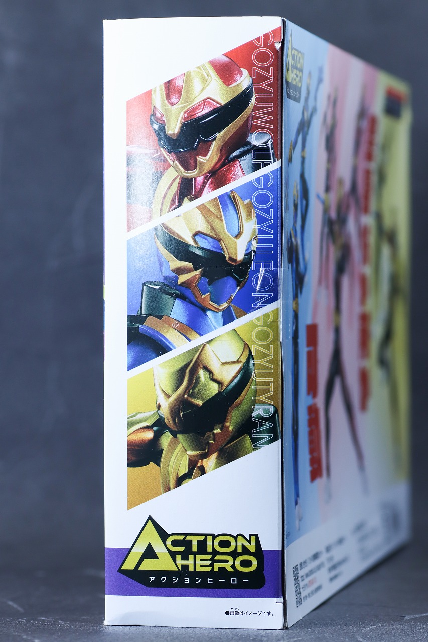 アクションヒーロー　ゴジュウジャー SPセット1　コストコ　レビュー　パッケージ