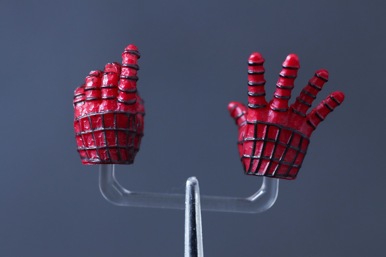 MAFEX アメイジング・スパイダーマン(The Amazing Spider-Man2) レビュー 付属品 手首
