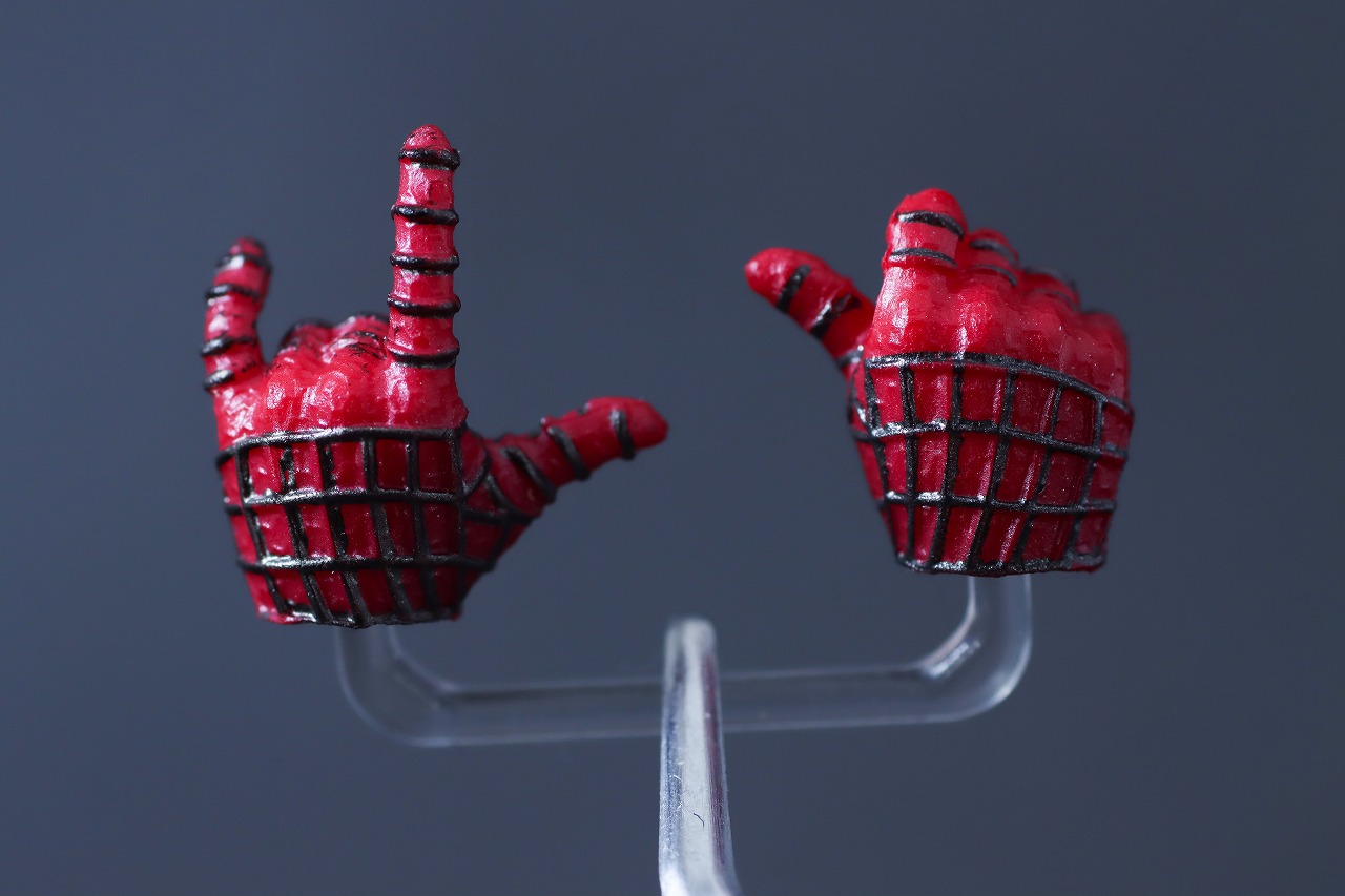 MAFEX アメイジング・スパイダーマン(The Amazing Spider-Man2) レビュー 付属品 手首