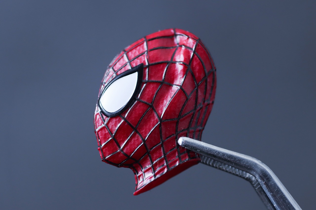 MAFEX アメイジング・スパイダーマン(The Amazing Spider-Man2) レビュー 付属品 マスク
