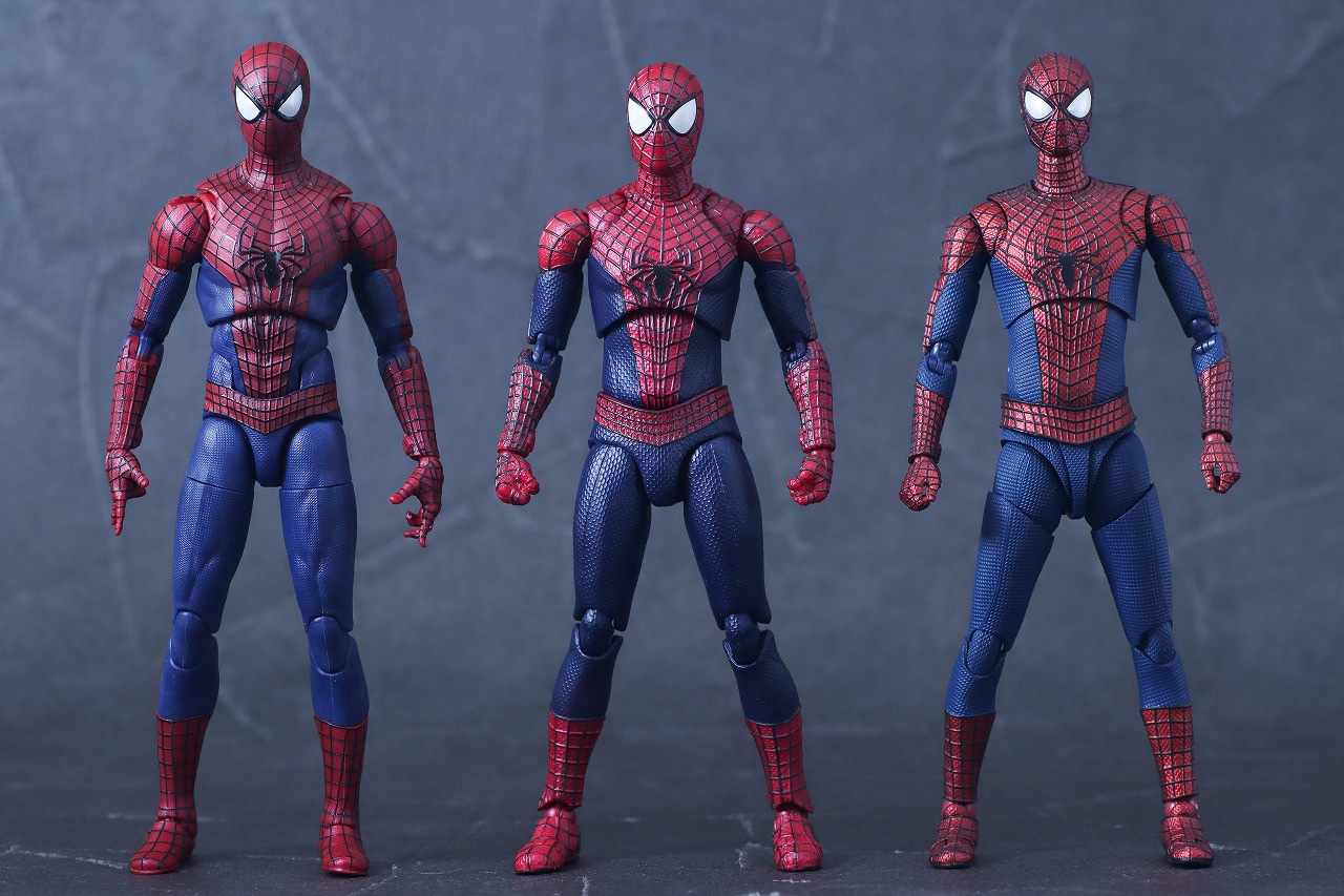 MAFEX アメイジング・スパイダーマン(The Amazing Spider-Man2) レビュー 比較 S.H.フィギュアーツ マーベルレジェンド