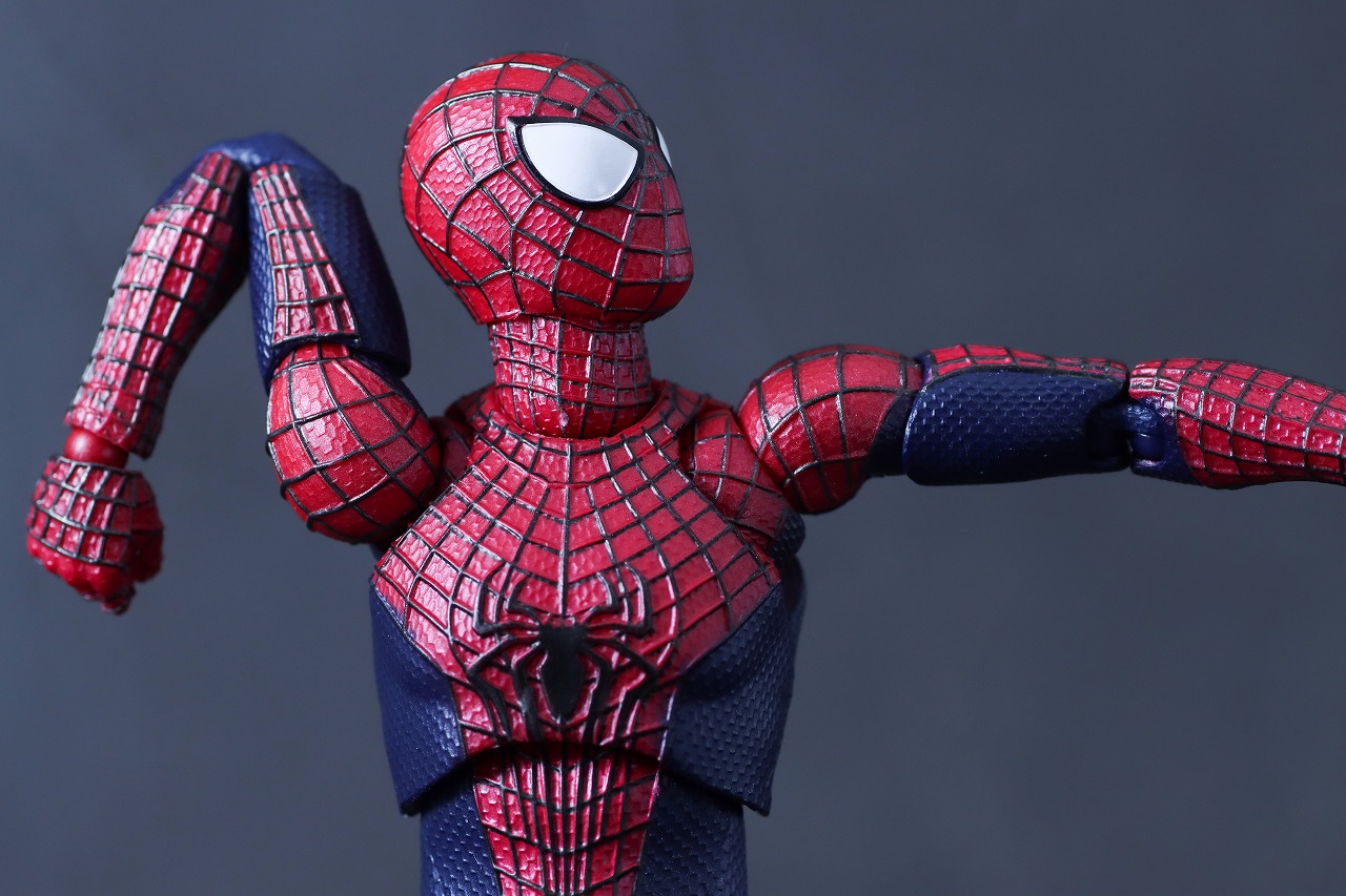MAFEX アメイジング・スパイダーマン(The Amazing Spider-Man2) レビュー 可動範囲