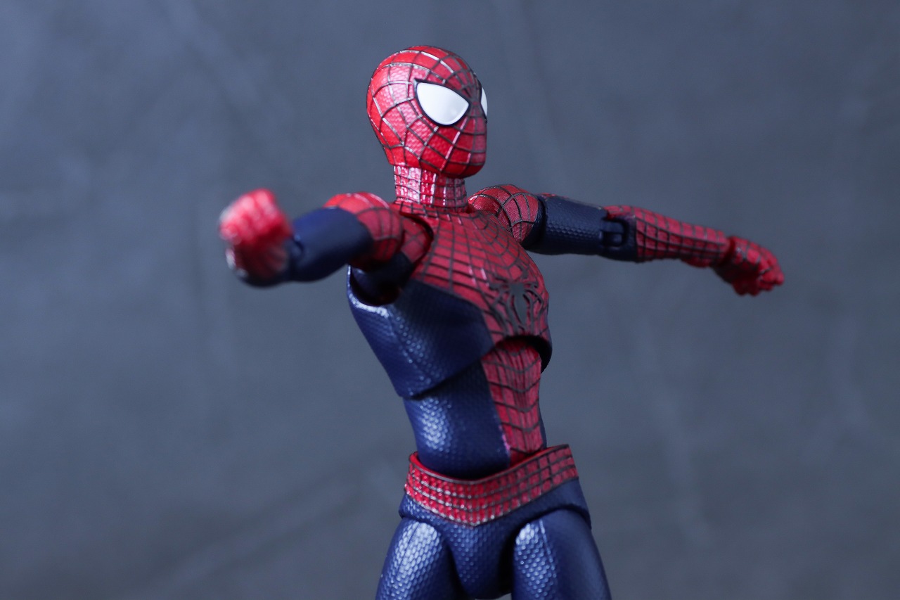 MAFEX アメイジング・スパイダーマン(The Amazing Spider-Man2) レビュー 可動範囲