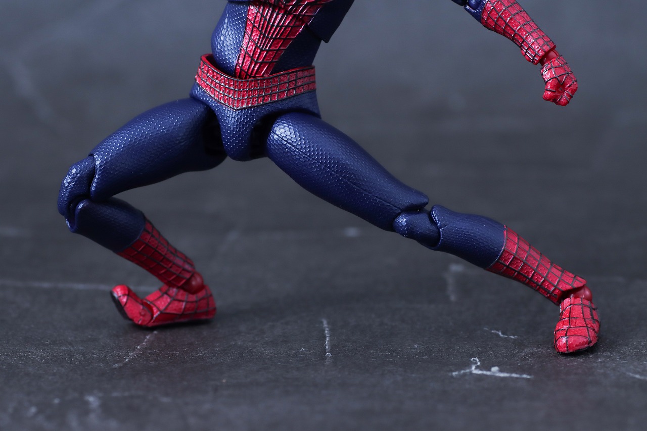 MAFEX アメイジング・スパイダーマン(The Amazing Spider-Man2) レビュー 可動範囲