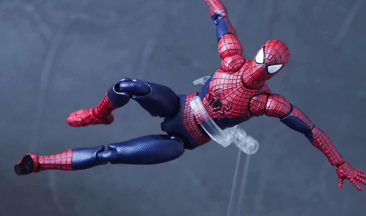 MAFEX アメイジング・スパイダーマン(The Amazing Spider-Man2) レビュー アクション