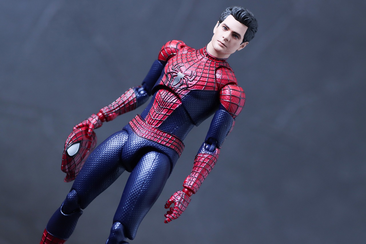 MAFEX アメイジング・スパイダーマン(The Amazing Spider-Man2) レビュー アクション